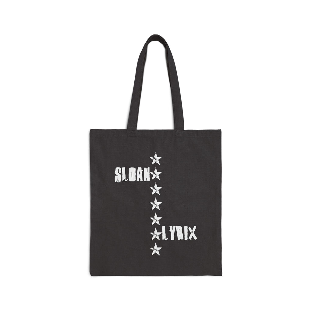 SLOAN LYRIX | BLACK & WHITE PUNK Tote Bag