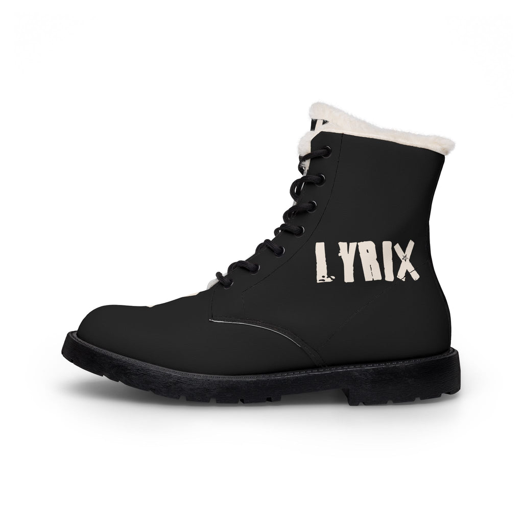 Unisex Fur and Leather Boots